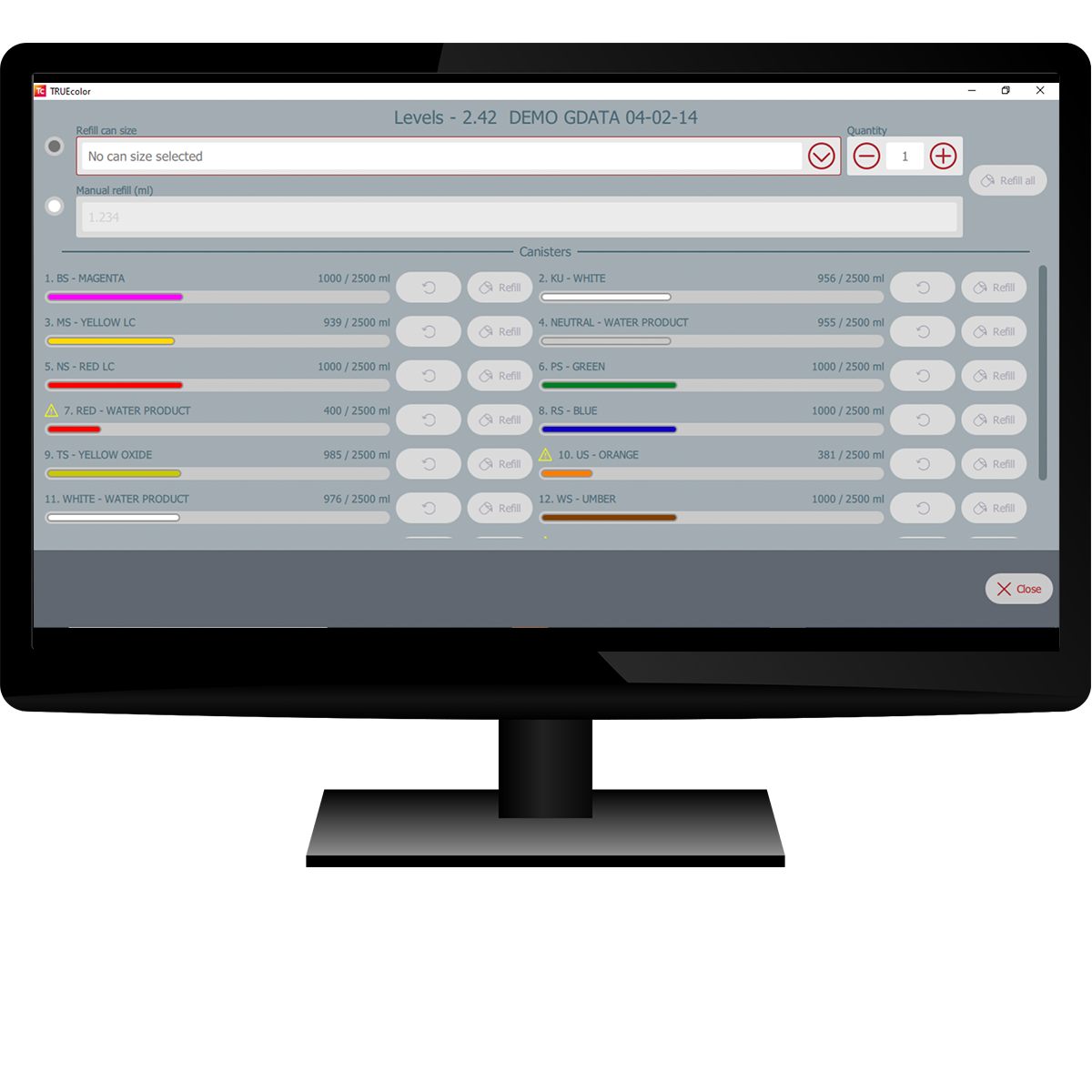 TRUEcolor tinting software -9