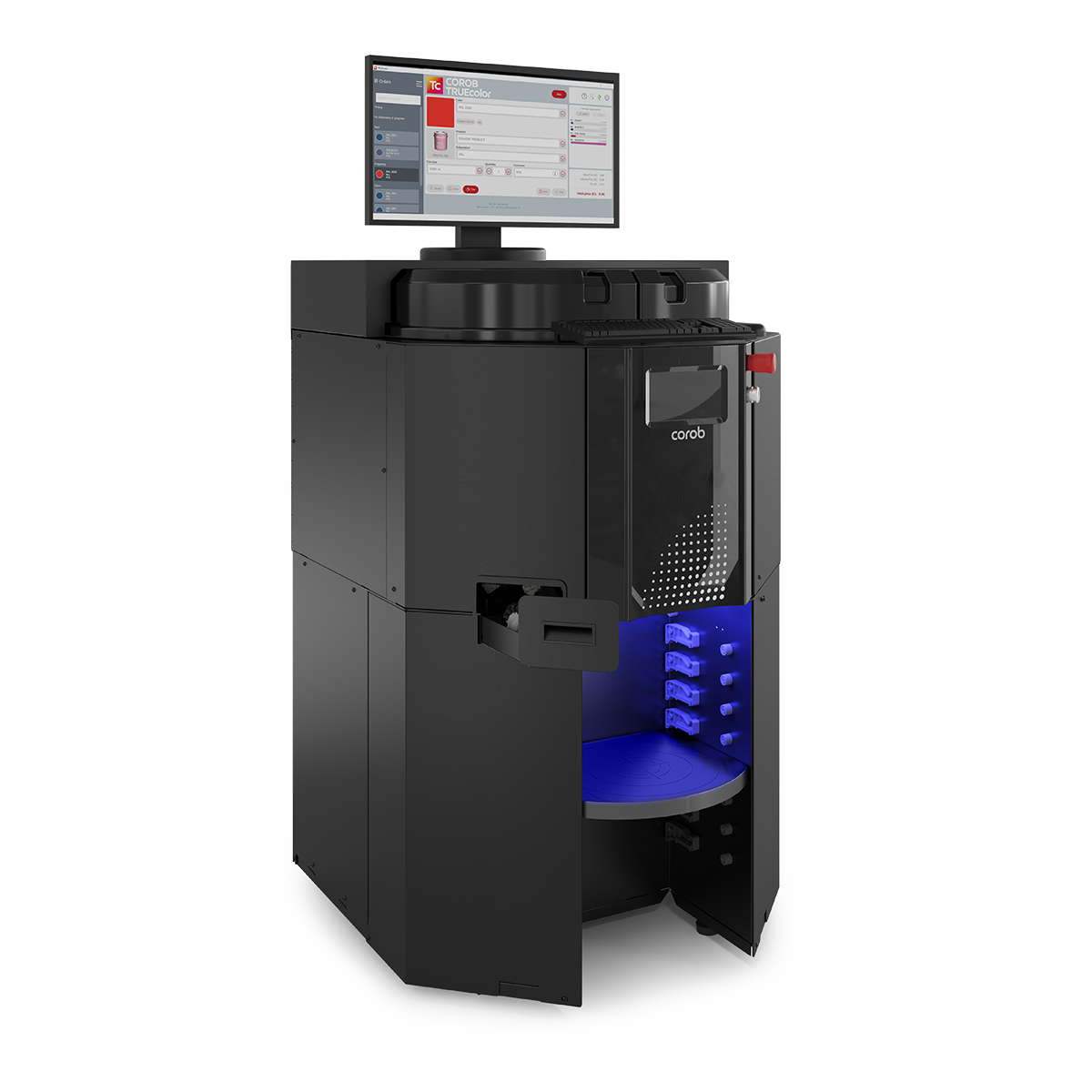 T100 Turntable Paint Dispenser -9