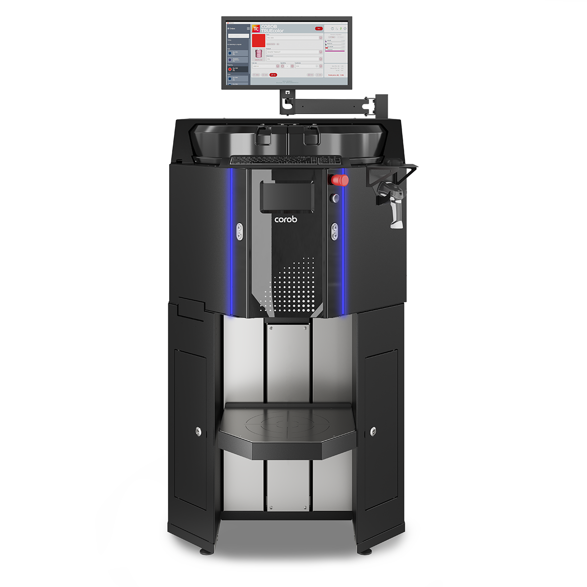 T300 Turntable Paint Dispenser -9