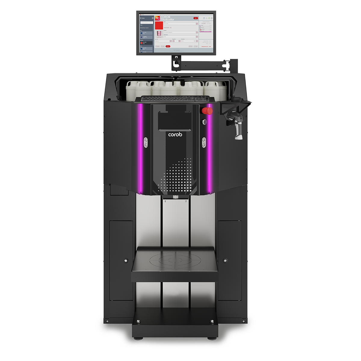 T400 Turntable Paint Dispenser -9